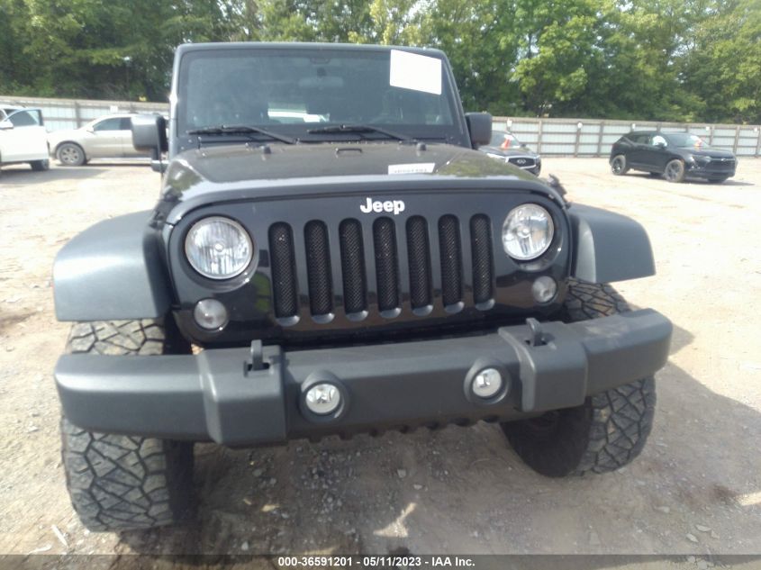 2014 JEEP WRANGLER UNLIMITED SPORT - 1C4BJWDG4EL137920