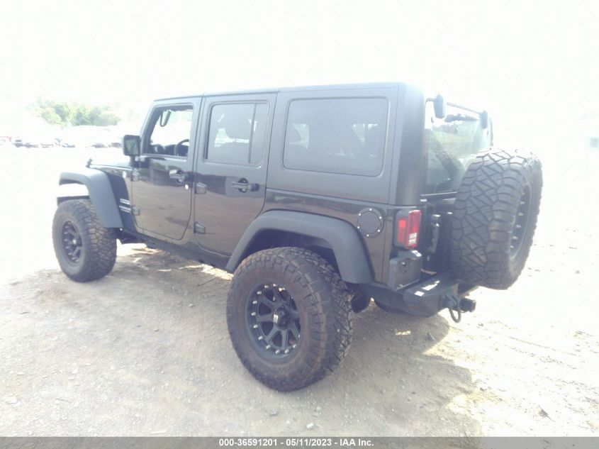 2014 JEEP WRANGLER UNLIMITED SPORT - 1C4BJWDG4EL137920