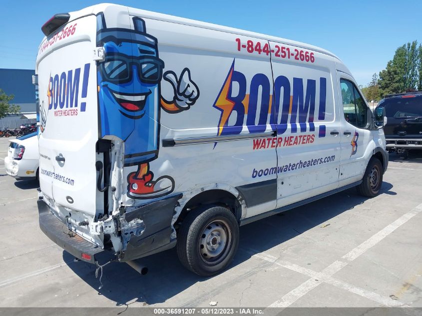 2020 FORD TRANSIT CARGO VAN - 1FTBR1C86LKB72466
