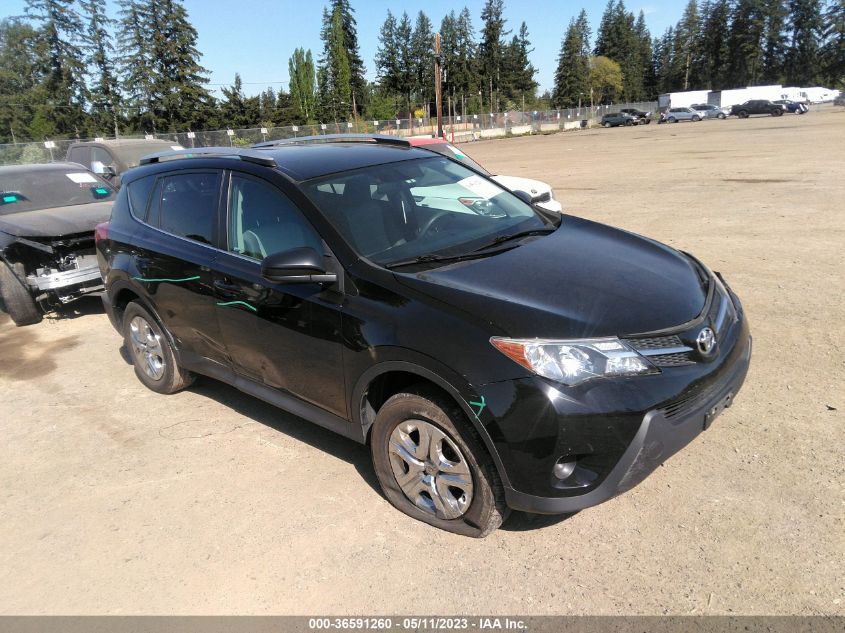 2013 TOYOTA RAV4 LE - 2T3BFREV6DW030704