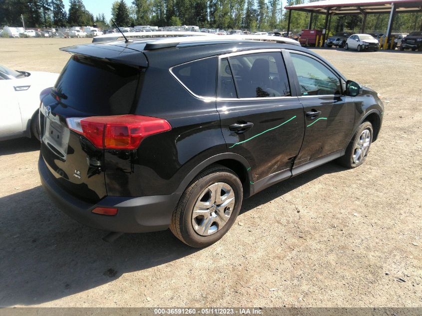 2013 TOYOTA RAV4 LE - 2T3BFREV6DW030704