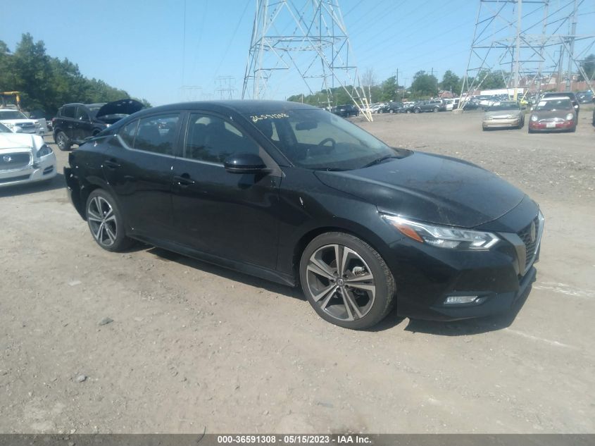 2021 NISSAN SENTRA SR - 3N1AB8DV7MY291128