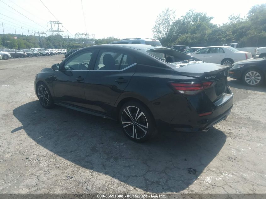 2021 NISSAN SENTRA SR - 3N1AB8DV7MY291128