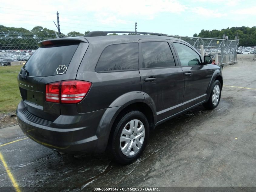 2016 DODGE JOURNEY SE - 3C4PDCAB2GT102921