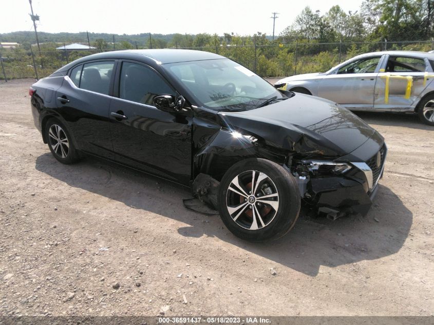 2022 NISSAN SENTRA SV - 3N1AB8CV6NY245471