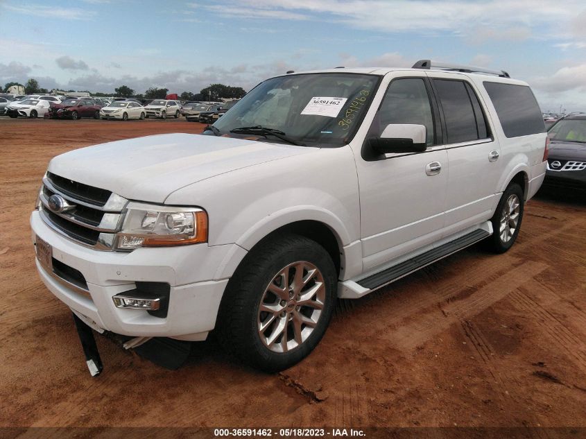 2016 FORD EXPEDITION EL LIMITED - 1FMJK1KTXGEF46261