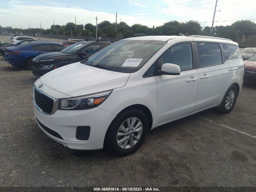 2016 KIA SEDONA LX - KNDMB5C11G6173854
