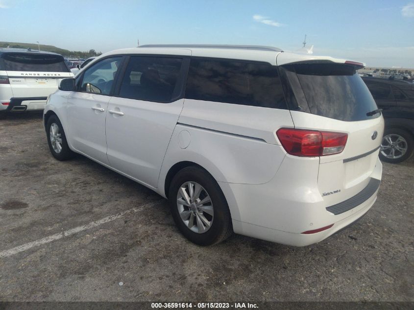 2016 KIA SEDONA LX - KNDMB5C11G6173854