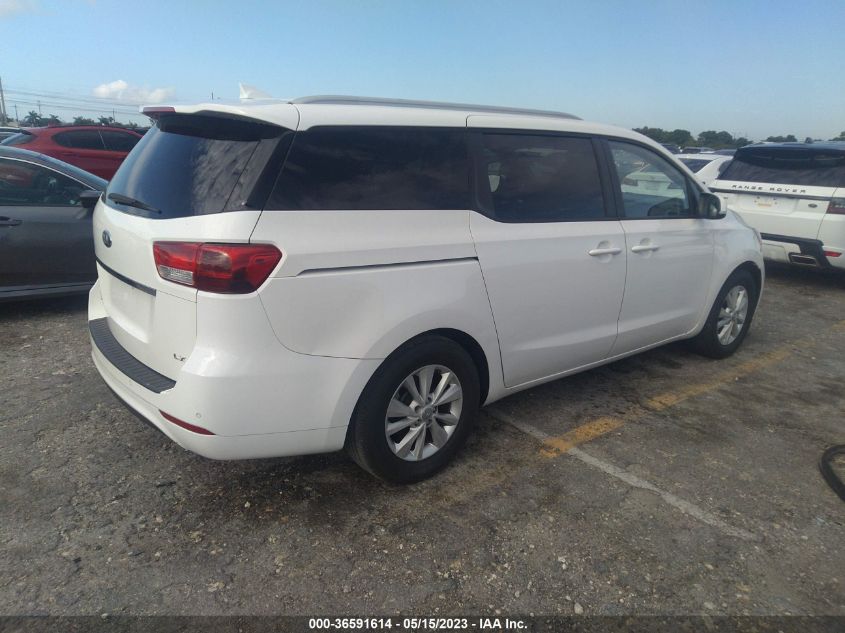 2016 KIA SEDONA LX - KNDMB5C11G6173854