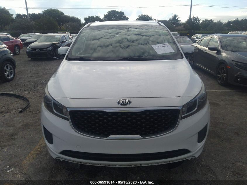 2016 KIA SEDONA LX - KNDMB5C11G6173854