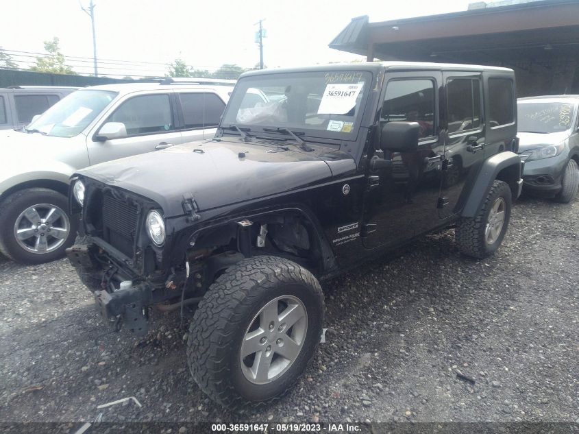 2018 JEEP WRANGLER JK UNLIMITED SPORT S 1C4HJWDGXJL874964