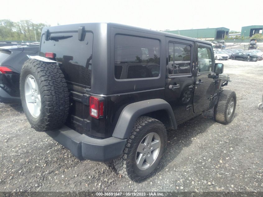2018 JEEP WRANGLER JK UNLIMITED SPORT S 1C4HJWDGXJL874964