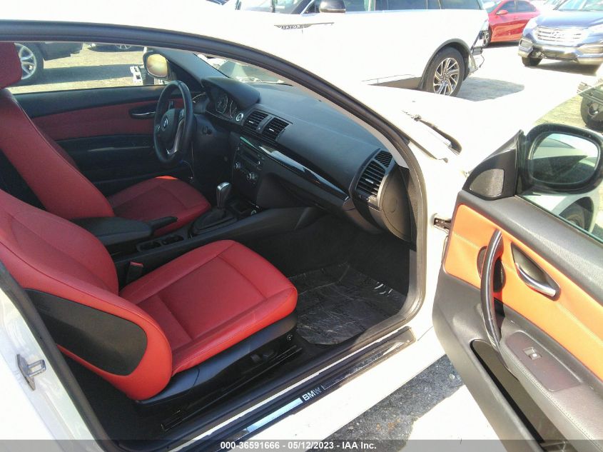 2013 BMW 1 SERIES 128I - WBAUP7C55DVP25175