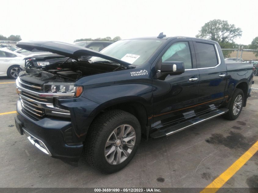 2019 CHEVROLET SILVERADO 1500 HIGH COUNTRY - 3GCUYHED2KG167821