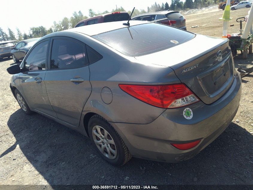 2014 HYUNDAI ACCENT GLS - KMHCT4AE3EU696502