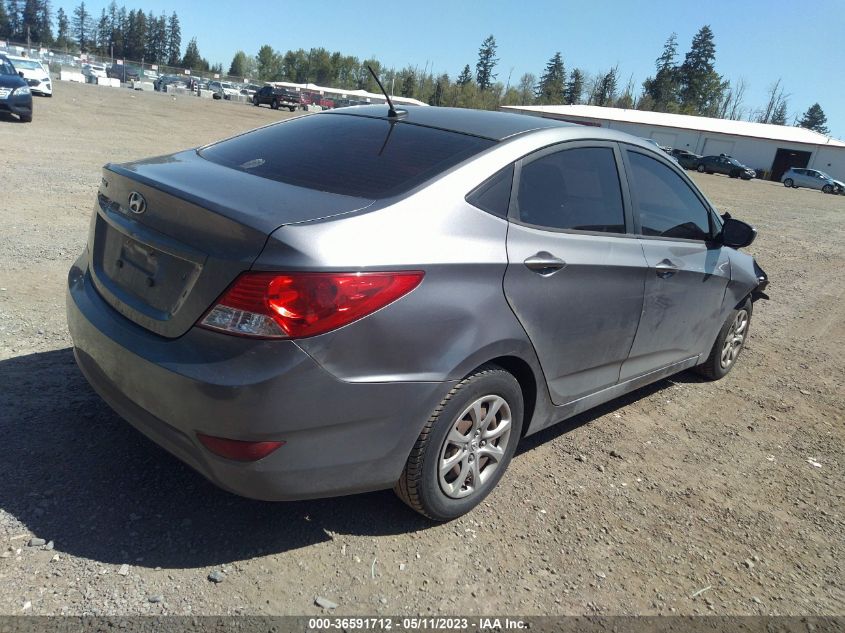 2014 HYUNDAI ACCENT GLS - KMHCT4AE3EU696502