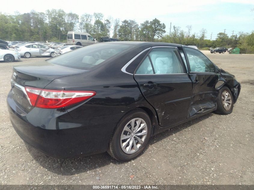 2016 TOYOTA CAMRY XLE/SE/LE/XSE - 4T4BF1FK0GR566122