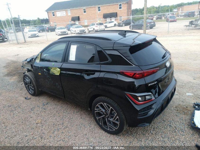 2023 HYUNDAI KONA N LINE - KM8K3CA39PU998206