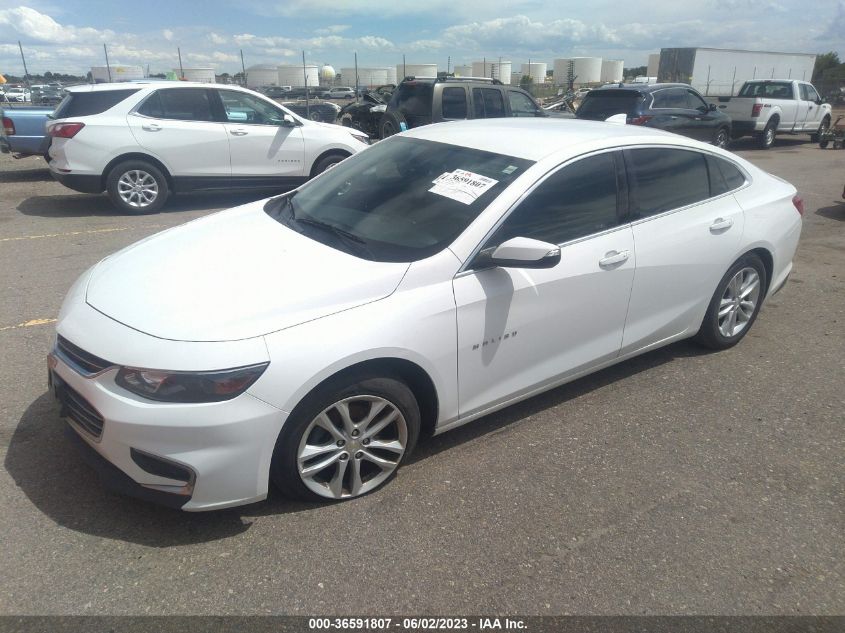 2016 CHEVROLET MALIBU LT - 1G1ZE5STXGF276490