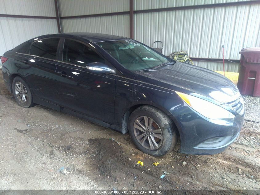 2014 HYUNDAI SONATA GLS - 5NPEB4AC7EH861265