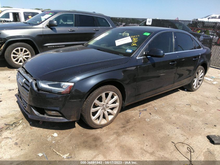 2013 AUDI A4 PREMIUM PLUS - WAUEFAFL8DN036519