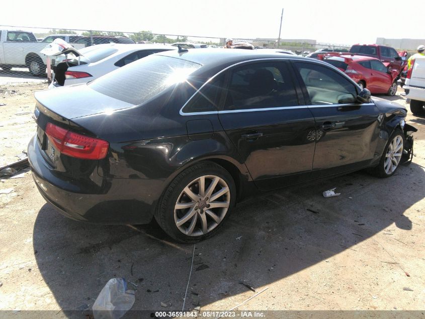 2013 AUDI A4 PREMIUM PLUS - WAUEFAFL8DN036519