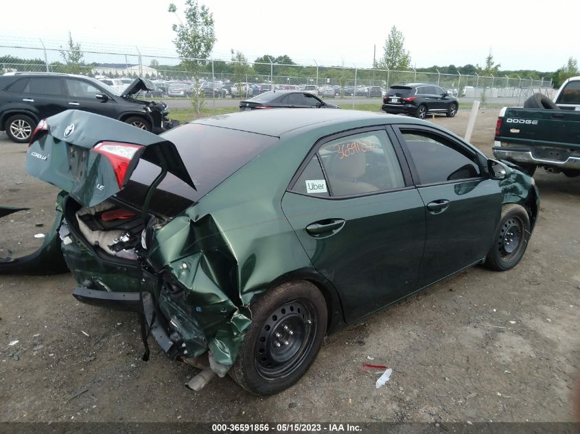2015 TOYOTA COROLLA L/LE/S/S PLUS/LE PLUS - 2T1BURHE2FC456985