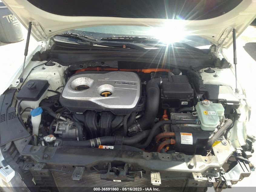 2017 KIA OPTIMA HYBRID BASE - KNAGT4LE2H5011498