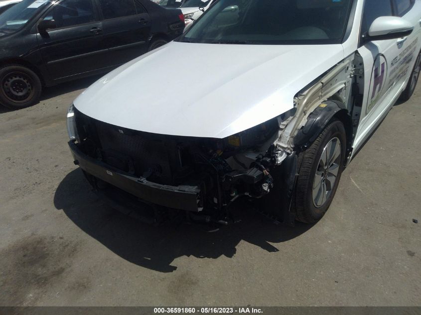 2017 KIA OPTIMA HYBRID BASE - KNAGT4LE2H5011498