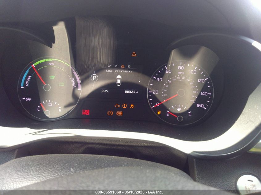 2017 KIA OPTIMA HYBRID BASE - KNAGT4LE2H5011498