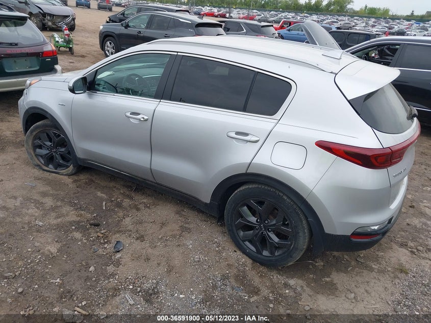 VIN KNDP6CAC1L7707952 2020 KIA SPORTAGE S