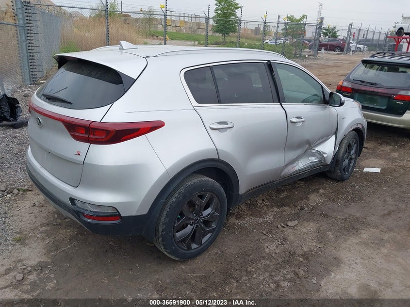 VIN KNDP6CAC1L7707952 2020 KIA SPORTAGE S