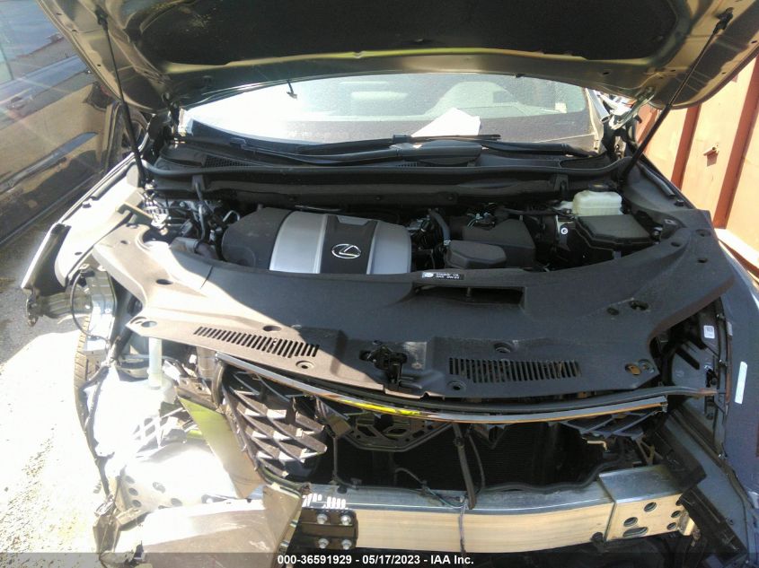 2022 LEXUS RX RX 350 F SPORT HANDLING - 2T2YZMDA6NC309404