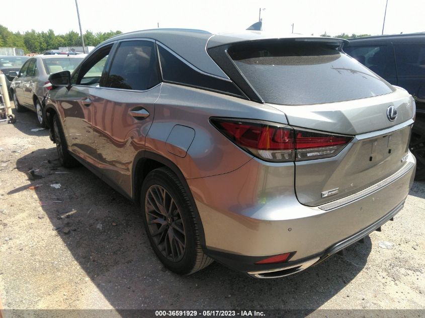 2022 LEXUS RX RX 350 F SPORT HANDLING - 2T2YZMDA6NC309404