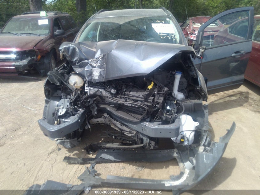 VIN MAJ6S3GL1MC401671 2021 FORD ECOSPORT SE