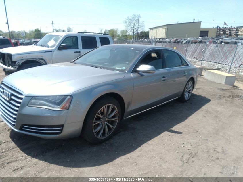 2013 AUDI A8 L 3.0L WAURGAFD7DN014082