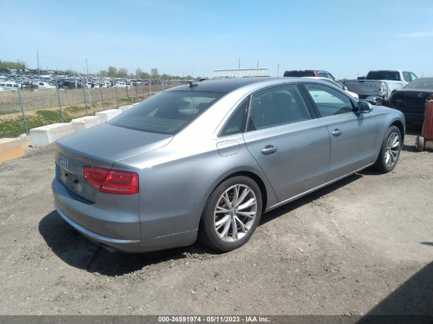 2013 AUDI A8 L 3.0L WAURGAFD7DN014082