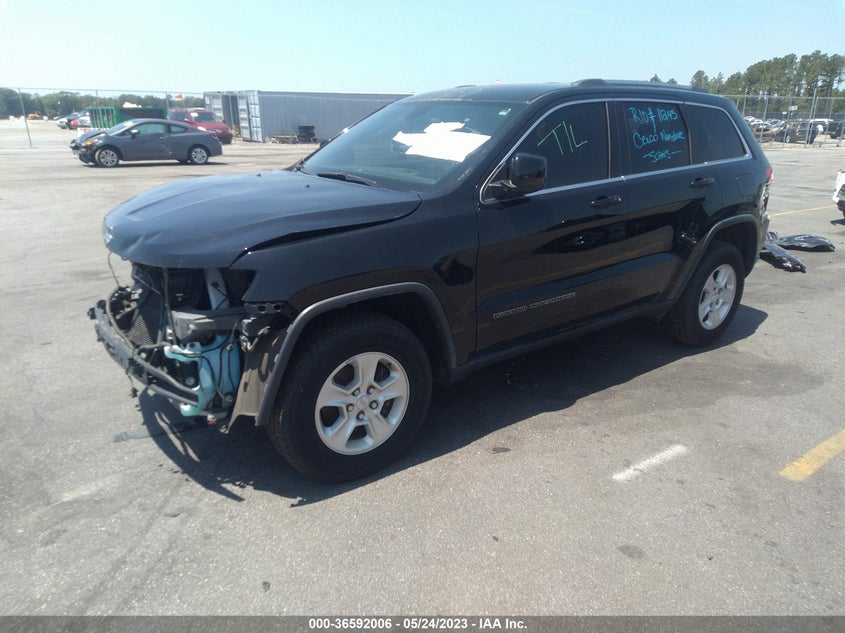 VIN 1C4RJFAG1HC843590 2017 JEEP GRAND CHEROKEE LAREDO