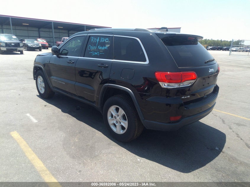 VIN 1C4RJFAG1HC843590 2017 JEEP GRAND CHEROKEE LAREDO