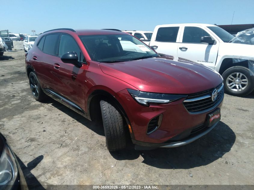 2021 BUICK ENVISION PREFERRED - LRBFZMR41MD075493
