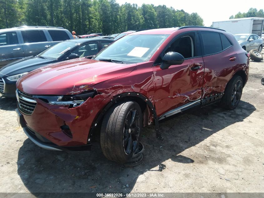 2021 BUICK ENVISION PREFERRED - LRBFZMR41MD075493