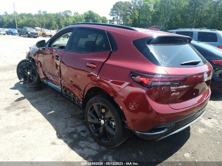 2021 BUICK ENVISION PREFERRED - LRBFZMR41MD075493