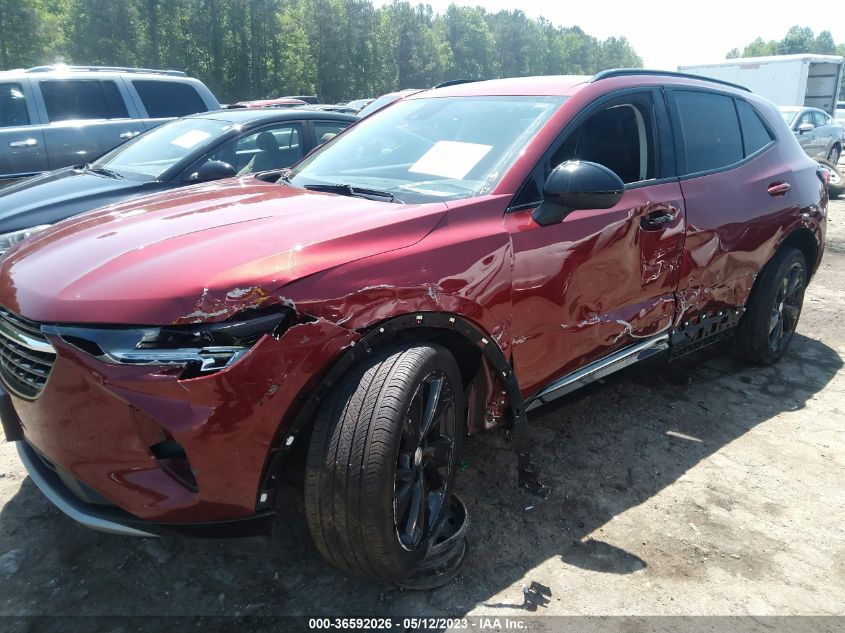 2021 BUICK ENVISION PREFERRED - LRBFZMR41MD075493