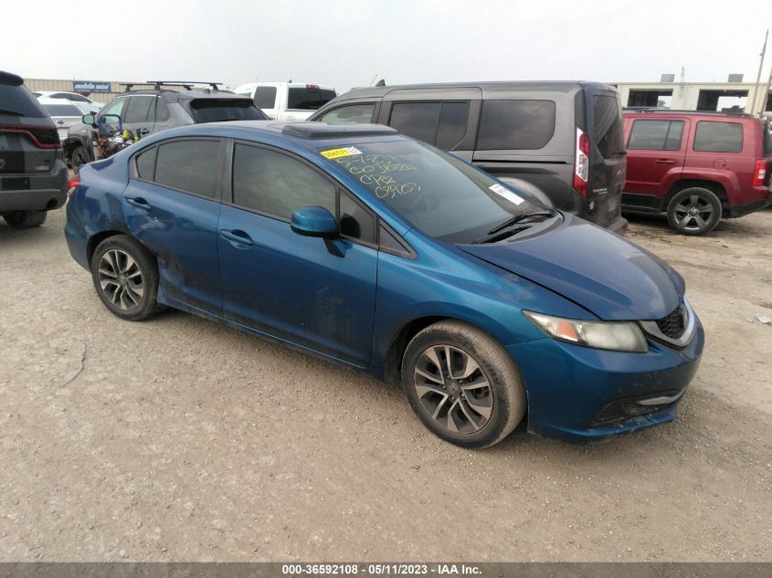 2013 HONDA CIVIC SDN EX - 19XFB2F8XDE039253