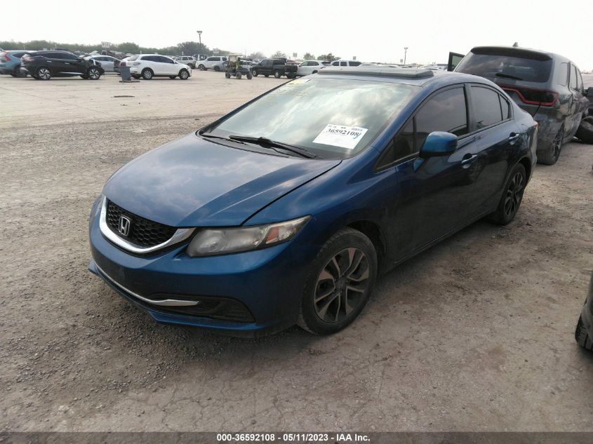 2013 HONDA CIVIC SDN EX - 19XFB2F8XDE039253