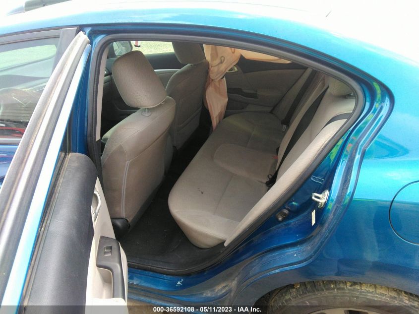 2013 HONDA CIVIC SDN EX - 19XFB2F8XDE039253
