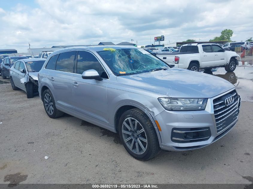 2017 AUDI Q7 PREMIUM PLUS - WA1LAAF73HD005177