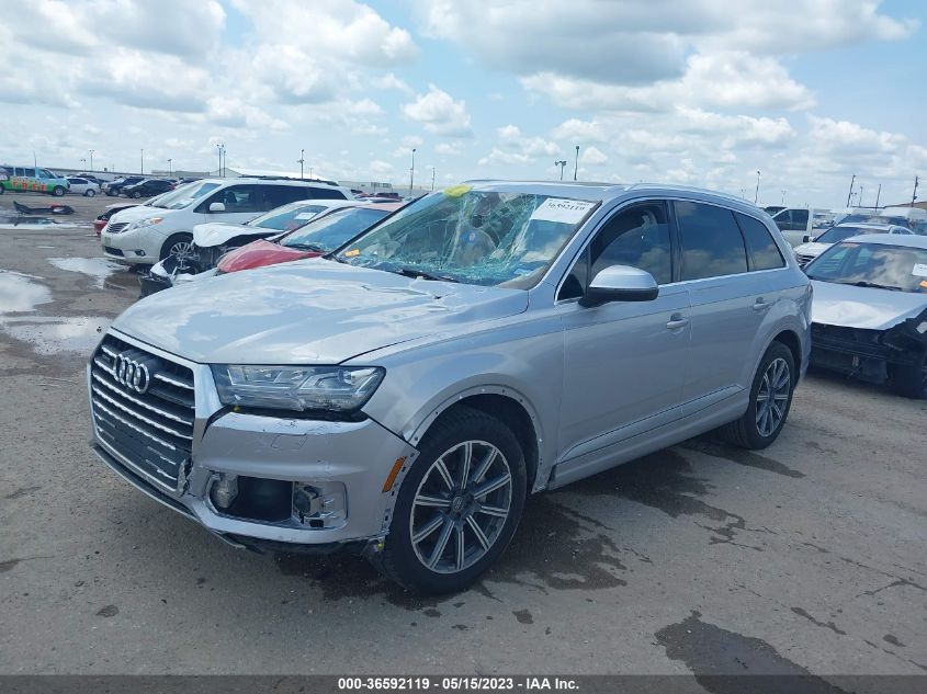 2017 AUDI Q7 PREMIUM PLUS - WA1LAAF73HD005177