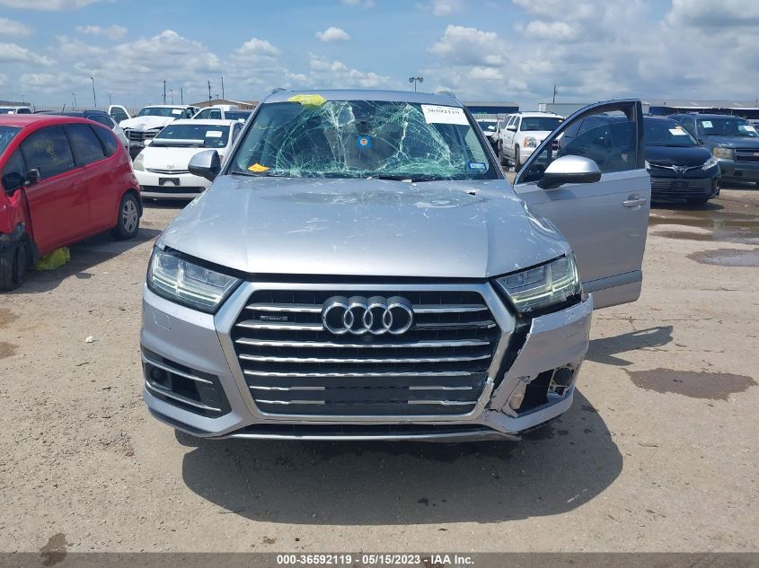 2017 AUDI Q7 PREMIUM PLUS - WA1LAAF73HD005177
