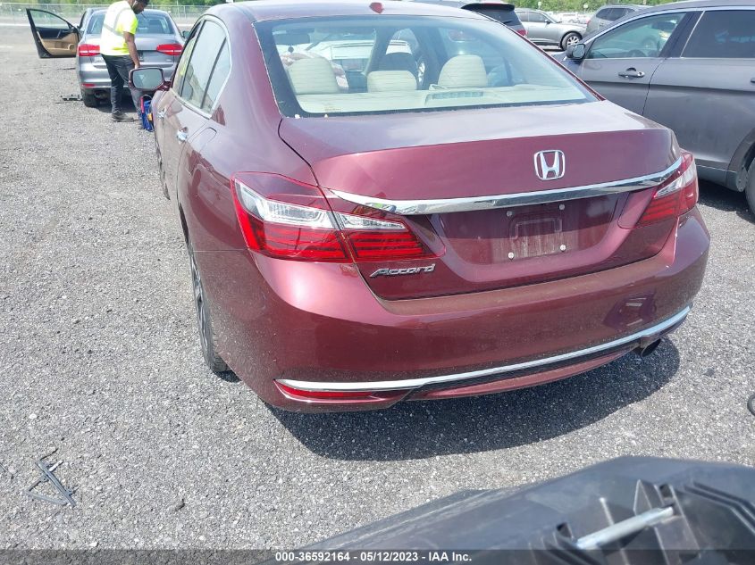 2016 HONDA ACCORD SEDAN EX-L - 1HGCR2F89GA111034